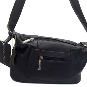 Architect Blue Leather Bag  NEW with Tags